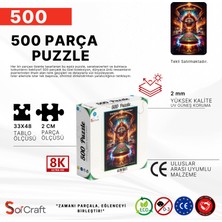 Soi Craft 500 Parça Puzzle Altın Rulet Vegas