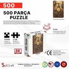 Soi Craft 500 Parça Puzzle Mekanik Zaman