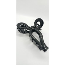 Parlak Siyah Renk Fiyonk Mandal Toka