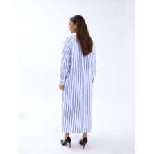 Bluzu Büzgülü ve Eteği Tokalı Keten Takım 10204