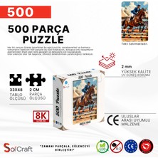 Soi Craft 500 Parça Puzzle Binicilik Etkinliği