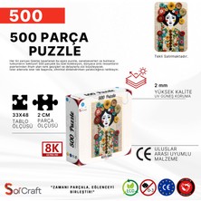 Soi Craft 500 Parça Puzzle Sanat Karma