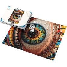 Soi Craft 500 Parça Puzzle Renkli Göz