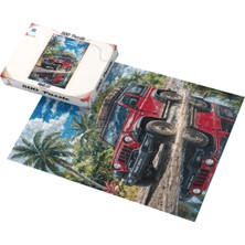 Soi Craft 500 Parça Puzzle Jeep Tropikal