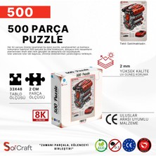 Soi Craft 500 Parça Puzzle Ferrari F12T