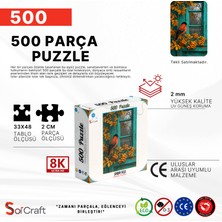 Soi Craft 500 Parça Puzzle Sakrak Kuşu
