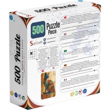 Soi Craft 500 Parça Puzzle Sanatsal Kedi