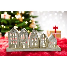 Beton - 5 'li Ev Set - Beyaz