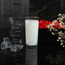 Isim ve Söz Yazılı Rakı Kadehi Seti