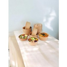Kraft Karton Salata Kasesi 750CC (50 Adet)