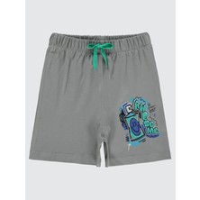 Civil Boys Erkek Çocuk Şort 2-5 Yaş Açık Gri