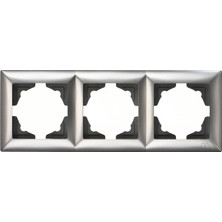 Günsan Visage Füme Üçlü Çerçeve