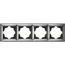 Günsan Visage Füme Dörtlü Çerçeve