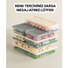 Vizyon Saklama Kabı buzluk kabı buzdolabı düzenleyici yatay kapaklı buzdolabı düzenleyici buzdolabı saklama kabı mikrodalga ve buzluk kabı