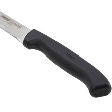 Pirge Ecco Sebze Bıçağı Sivri Dişli - Siyah/12 cm