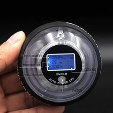 Chaoduo Shop Mavi Stil Sayım Tablolu Bilek Topu Kendiliğinden Başlayan Jiroskop Powerball Gyro El Topu Relax Kol Bilek Kuvveti Antrenörü Fitness Ekipmanları (Yurt Dışından)