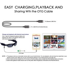 Chaoduo Shop Dijital Kamera Bisiklet Gözlük UV400 Bisiklet Güneş Gözlüğü Erkekler Hd Gözlük Gözlük Balıkçılık Dvr Video Kaydedici Doğa Sporları (Yurt Dışından)