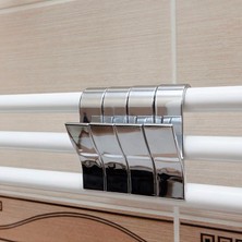 Primanova 4'lü Pratik Banyo Askısı - Gri