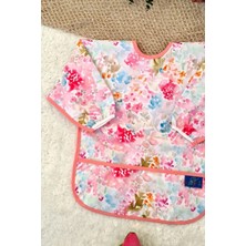 Babydonat Mihra Desenli Sıvı Geçirmez Unisex Aktivite ve Mama Önlüğü 6-24 Ay