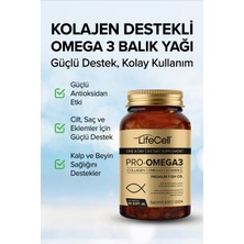 Life Cell Omega 3 Epa Dha 1000 mg - 60 Adet Soft Jel Balık Yağı Desteği