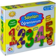 Sayıları Öğreniyorum Okul Öncesi Eğitici-Öğretici Oyun Seti