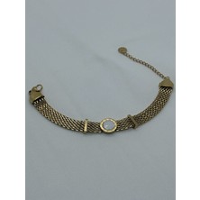 Jewels Of Hope Beyaz Sedef Taşlı Hasır Bileklik 