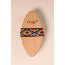 Vose 3' Lü Set Doğal At Kılı Fırçası (Tulip) + Yüz Fırçası + Tırnak Fırçası