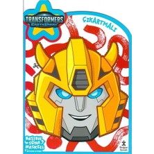 Transformers Earthspark - Baştan Sona Maskeli Boyama Kitabı
