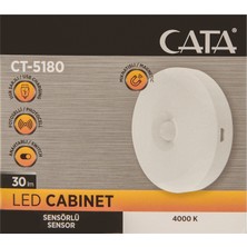 Cata Şarjlı Sensörlü Dolap Içi Aydınlatma - Beyaz
