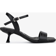 Valmenti Kadın Siyah Topuklu Ayakkabı 654 326 Bn Ayk Y25 Sıyah Hsr