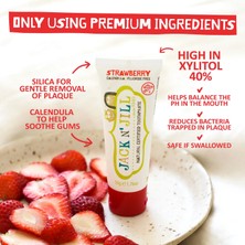 Jack N' Jill Doğal Diş Macunu Çilek Aromalı 50 g