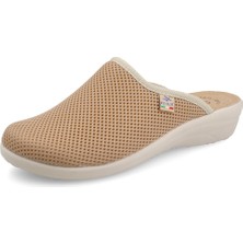 Kadın Terlik T4 368 Fe Fly Flot Slipper Fresh Classıc 6009-BEIGE