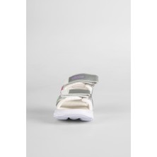 Vicco 321. B24Y. 204 Hilda Beyaz Işıklı Kız Çocuk  Sandalet