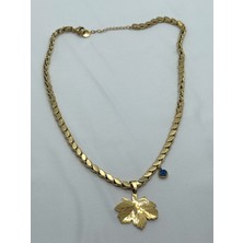 Jewels Of Hope Yaprak Figürlü Arpa Zincir Kolye 