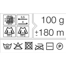 Kürkçü Han Happy Mora 100GR 180M El Örgü Ipi