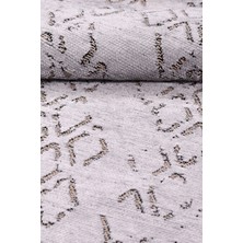 Akasya Gri Baklava Desenli Halı – Yumuşak, Kaymaz, Yıkanabilir ve Şık Tasarım - 40 x 60 cm