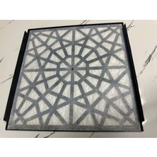 Dekoratif Asma Tavan Paneli Selçuklu Modeli 30X30 Clip-In Panel