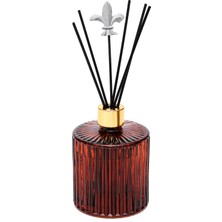 500 ml Kahverengi Fitilli Cam Dark Amber Oda Kokusu