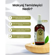 Aromaterapi %100 Doğal Uçucu Yağ ve Hidrosol Içerikli Makyaj Temizleyici (Özel Formülasyon) 100 ml