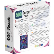 Soi Craft 500 Parça Puzzle Grafiti Robot