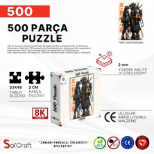 Soi Craft 500 Parça Puzzle Cyberpunk