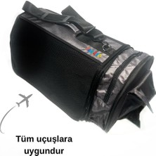 Flybag Kedi Köpek Taşıma Çantası Uçak Içi Evcil Hayvan Seyahat Çantası Körüklü Flybag Uzayan Flybag