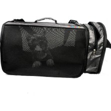 Flybag Kedi Köpek Taşıma Çantası Uçak Içi Evcil Hayvan Seyahat Çantası Körüklü Flybag Uzayan Flybag