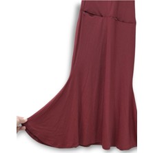 Zara m 38 koyukırmızı esnek marullu elbıse
