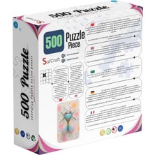 Soi Craft 500 Parça Puzzle Tasarımlı Sevimli Böcek