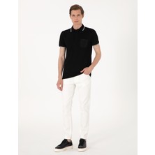 Pierre Cardin Erkek Ekru Slim Fit Jean Pantolon 50309081-VR019