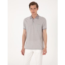 Pierre Cardin Erkek Gri Regular Fit Tişört 50307848-VR024