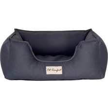 Pet Comfort Alpha  Antrasit Kedi ve Köpek Yatağı S 60x50cm