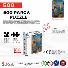 Soi Craft 500 Parça Puzzle Sahil Köyü