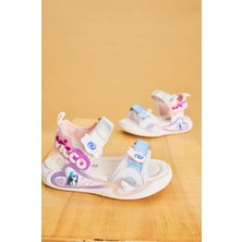 Vicco Arial Kız Çocuk Beyaz Phylon Sandalet